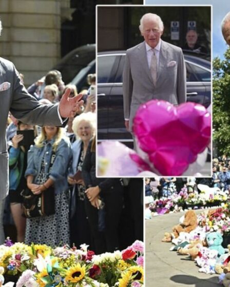 Le roi Charles arrive à Southport pour rencontrer les enfants survivants d'une attaque horrible