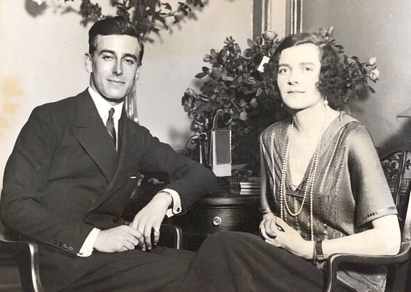 Lord Mountbatten et son épouse Lady Edwina 