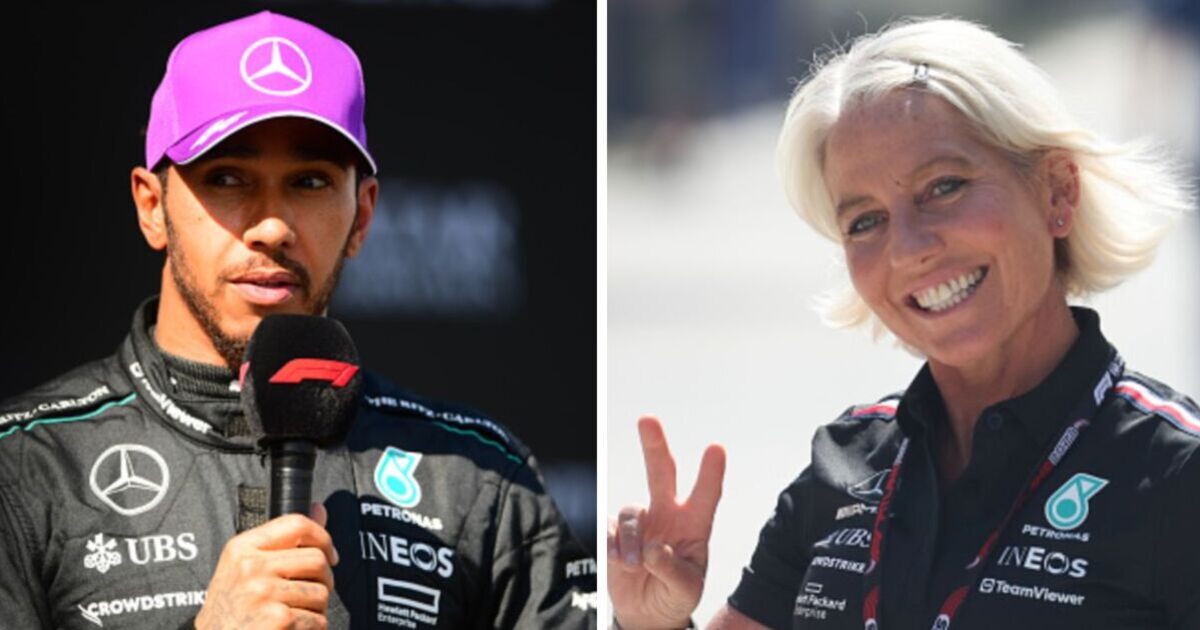 Angela Cullen parle de son expérience avec Lewis Hamilton alors que l'entraîneur de la F1 explique son dernier changement