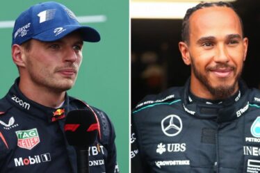 F1 EN DIRECT : Lewis Hamilton « très frustré » par la déception de Max Verstappen