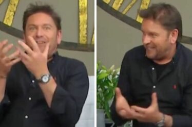 James Martin plaisante en disant qu'il est « marqué à vie » alors qu'il fait une remarque subtile sur Saturday Kitchen