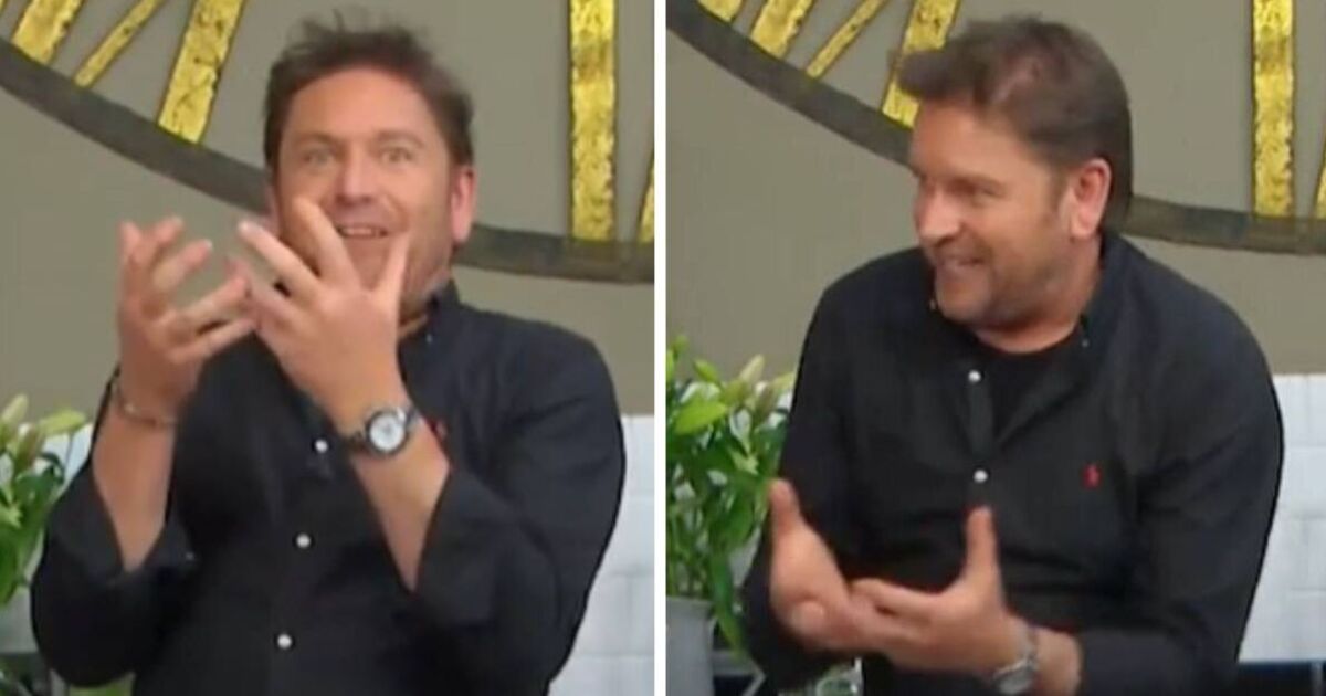 James Martin plaisante en disant qu'il est « marqué à vie » alors qu'il fait une remarque subtile sur Saturday Kitchen