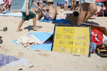 La crise touristique de Majorque s'aggrave alors que des manifestants occupent la plage et demandent aux Britanniques de « rentrer chez eux »