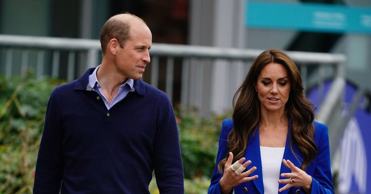 Le prince William et la princesse Kate « interdisent toute mention de Harry et Meghan » lorsqu'ils quittent le pays