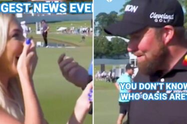 Shane Lowry est à court de mots alors qu'un journaliste « gâche l'interview » avec un commentaire honnête