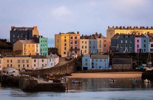 Maison Tenby sur le port