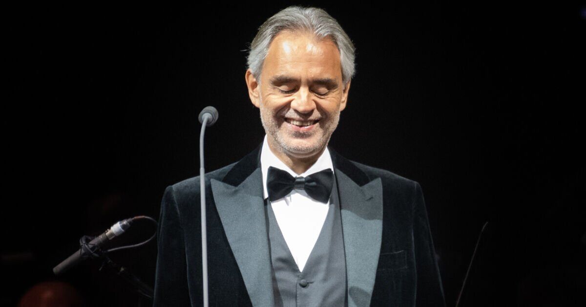 Andrea Bocelli confirme sa tournée dans les arènes du Royaume-Uni avec des billets bientôt disponibles et une énorme prévente