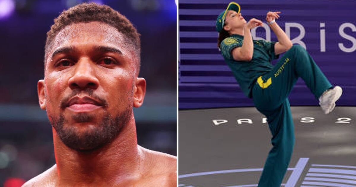 Anthony Joshua comparé au breakdancer olympique australien après l'humiliation de Daniel Dubois