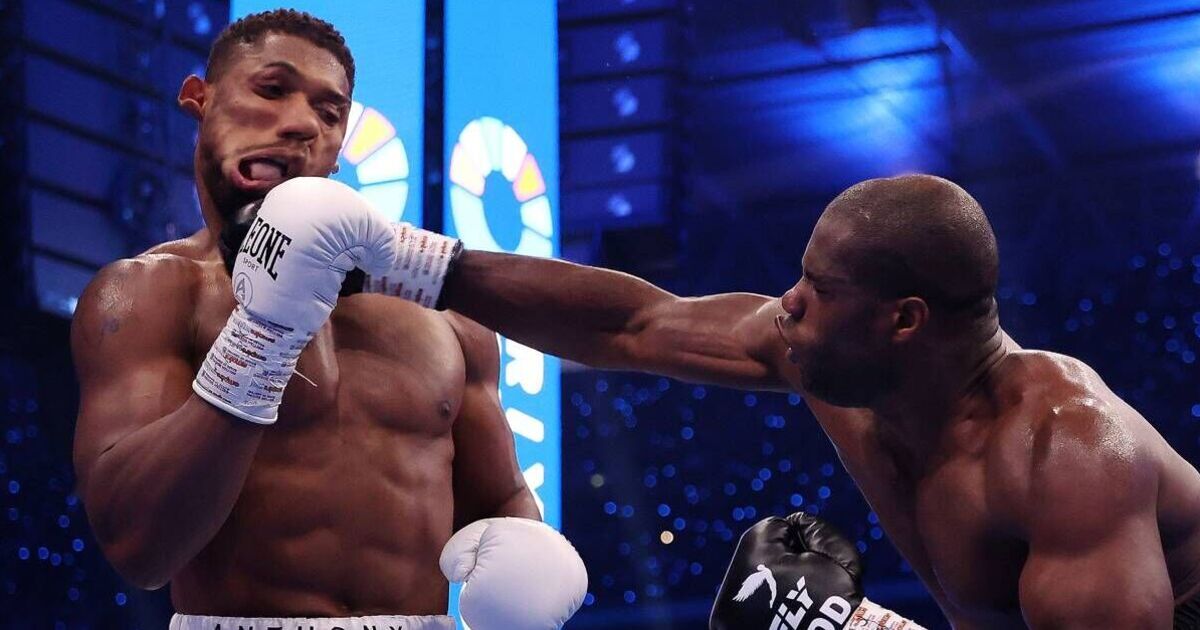 Anthony Joshua suspendu de la boxe après le brutal KO de Daniel Dubois