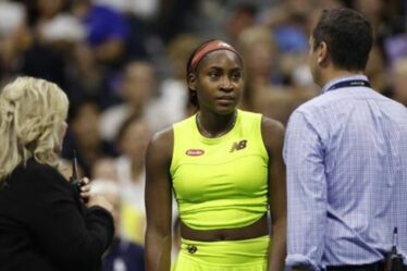 Coco Gauff est outrée par les manifestants qui ont perturbé un match de l'US Open