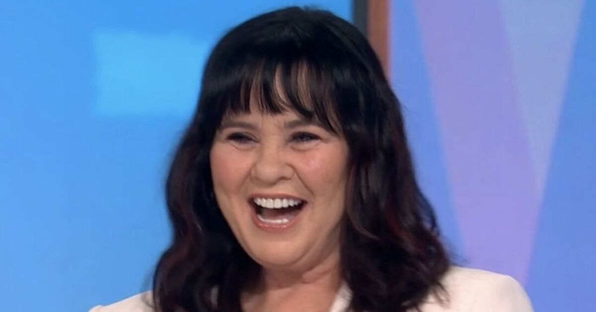 Coleen Nolan, de l'émission Loose Women d'ITV, a été choquée par le message embarrassant de son fils en direct