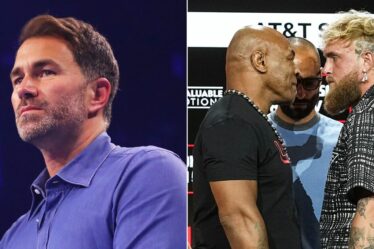 Eddie Hearn critique les « idiots » à propos du combat Mike Tyson vs Jake Paul