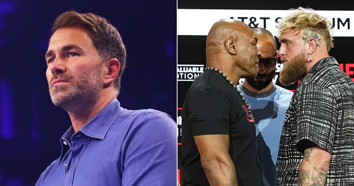 Eddie Hearn critique les « idiots » à propos du combat Mike Tyson vs Jake Paul