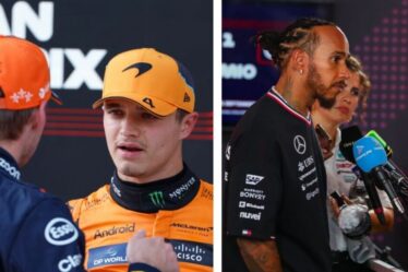 F1 EN DIRECT : Lewis Hamilton furieux alors que Lando Norris minimise la querelle avec Max Verstappen