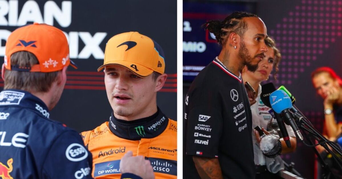 F1 EN DIRECT : Lewis Hamilton furieux alors que Lando Norris minimise la querelle avec Max Verstappen