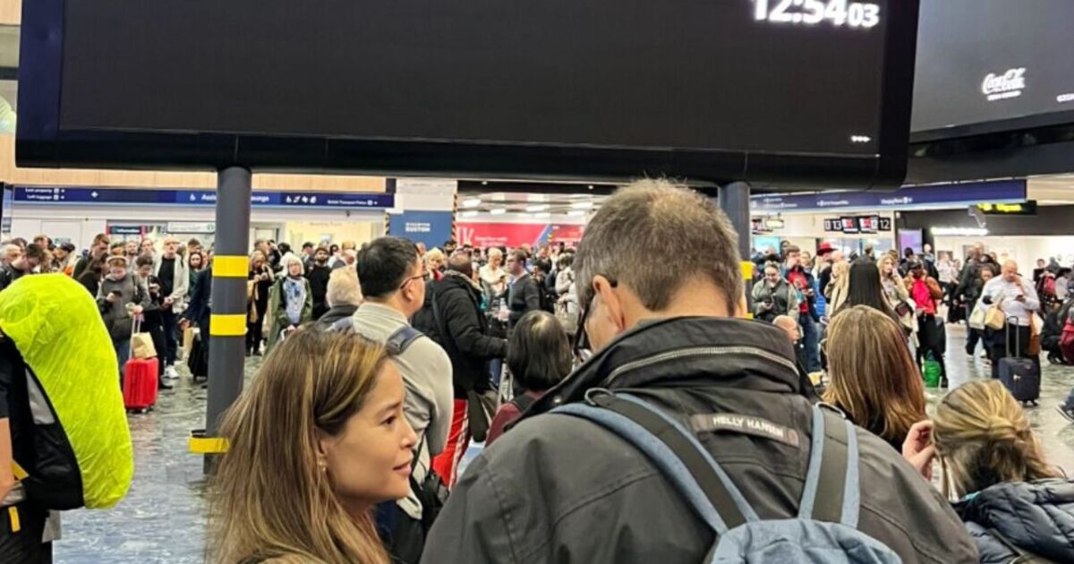 Gare d'Euston EN DIRECT : chaos ferroviaire dans une grande gare de Londres avec des voyageurs bloqués