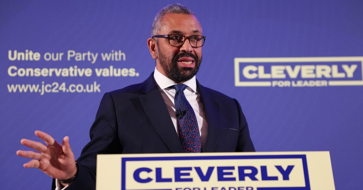 James Cleverly promet de ressusciter le projet rwandais alors qu'il se lance dans une campagne pour la direction du Parti conservateur