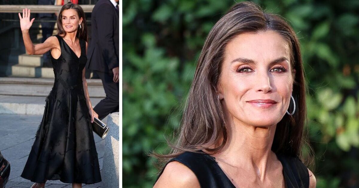 La reine Letizia suscite l'engouement des fans avec une « belle » robe d'un magasin populaire