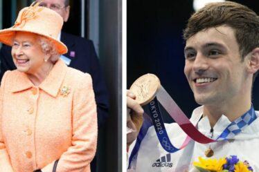 La réplique hilarante de cinq mots de la reine Elizabeth au champion olympique Tom Daley révélée