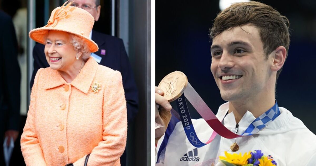 La réplique hilarante de cinq mots de la reine Elizabeth au champion olympique Tom Daley révélée