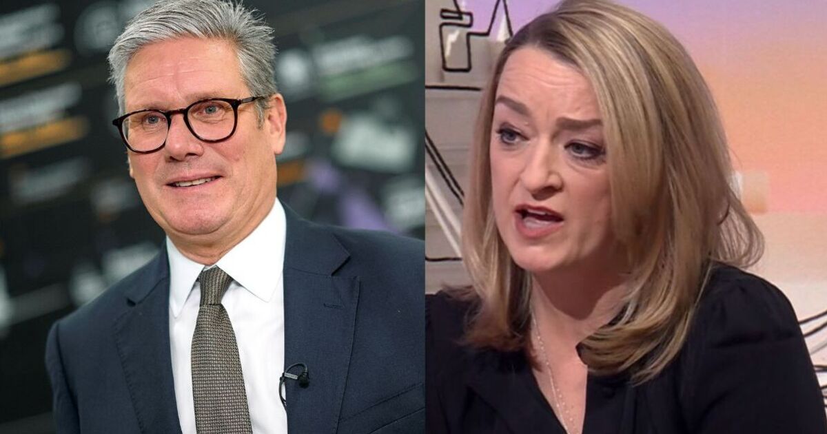 Laura Kuenssberg critique Starmer en révélant une énorme faille dans la réclamation de 22 milliards de livres sterling pour un trou noir