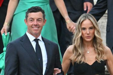 L'aveu inquiétant en cinq mots de Rory McIlroy, le cœur brisé, alors qu'il est réconforté par sa femme