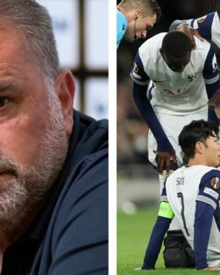 Le patron de Tottenham, Ange Postecoglou, fait le point sur la blessure de Son Heung-min avant le choc contre Man Utd.