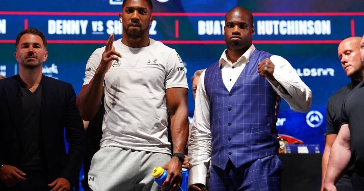 Le président saoudien demande tardivement de remplacer Wembley par Anthony Joshua contre Daniel Dubois