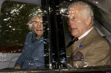 Le roi et la reine se rendent à l'église de Balmoral après avoir souhaité un joyeux 40e anniversaire au prince Harry