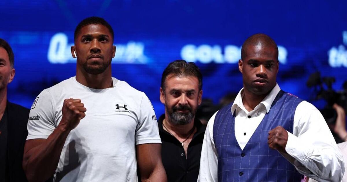 Les revenus et le meilleur salaire de Daniel Dubois sont une goutte d'eau dans l'océan comparés à ceux d'Anthony Joshua