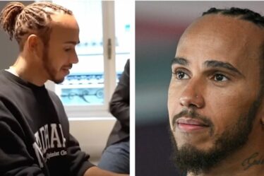 Lewis Hamilton « écrit et enregistre beaucoup de musique » mais ne publiera jamais ses chansons