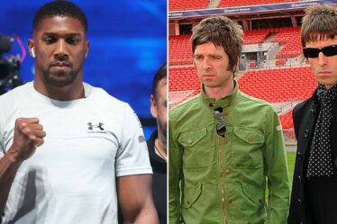 Oasis pourrait se réunir AVANT la tournée record d'Anthony Joshua