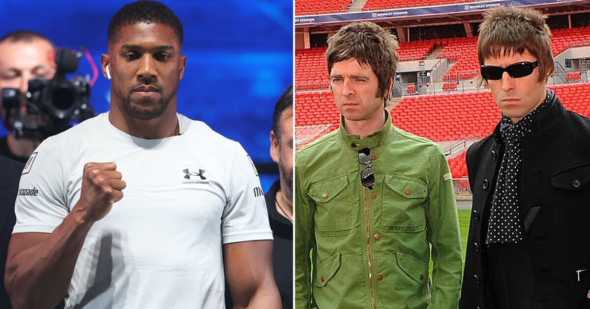 Oasis pourrait se réunir AVANT la tournée record d'Anthony Joshua