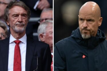 Sir Jim Ratcliffe « réticent » à limoger Erik ten Hag avec Glazers pour avoir son mot à dire