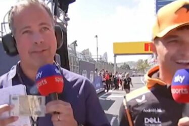 Ted Kravitz remporte le pari sur Lando Norris alors que la prédiction de Max Verstappen se réalise