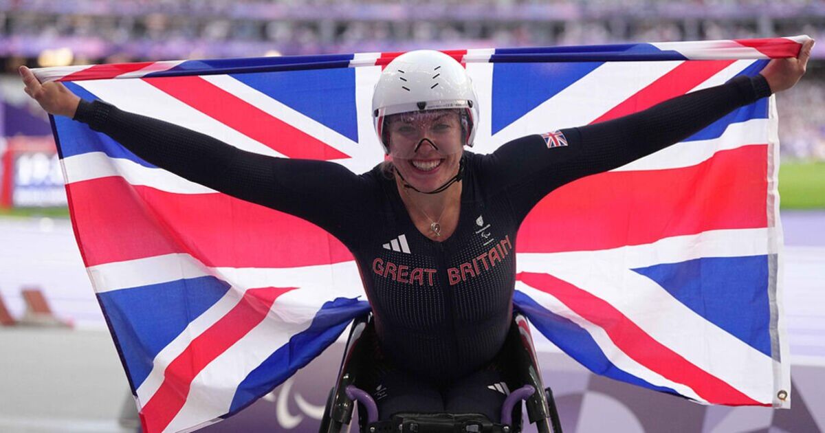 Un retour au pays exceptionnel pour les héros paralympiques britanniques