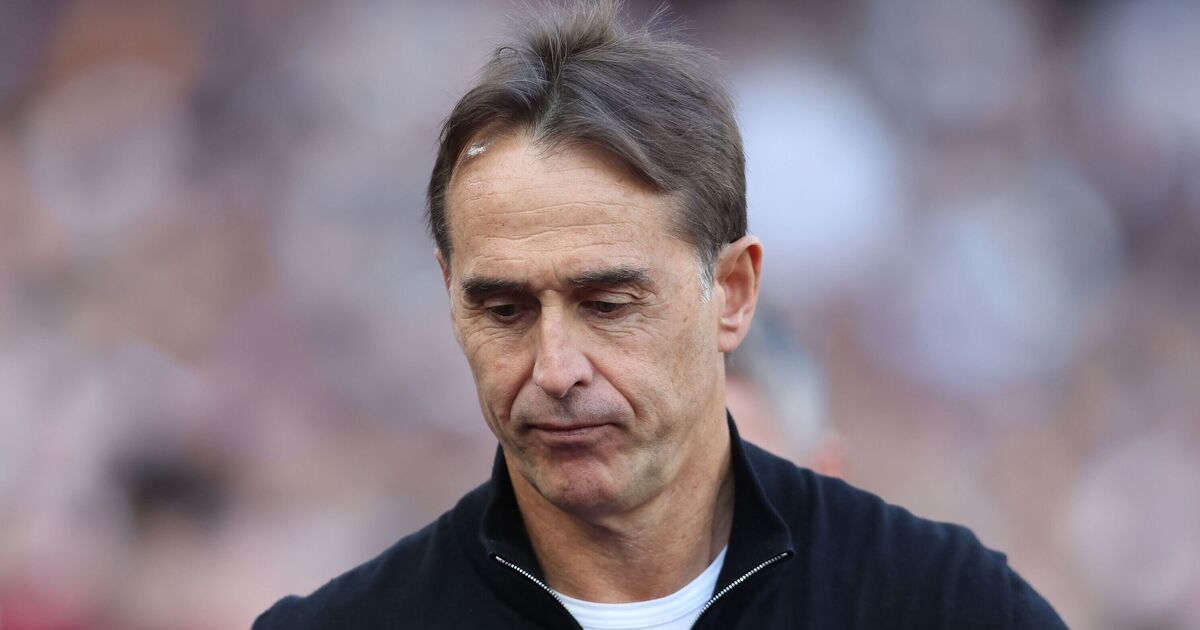 West Ham a cinq options pour remplacer Julen Lopetegui alors que le patron admet qu'il est « préoccupé »