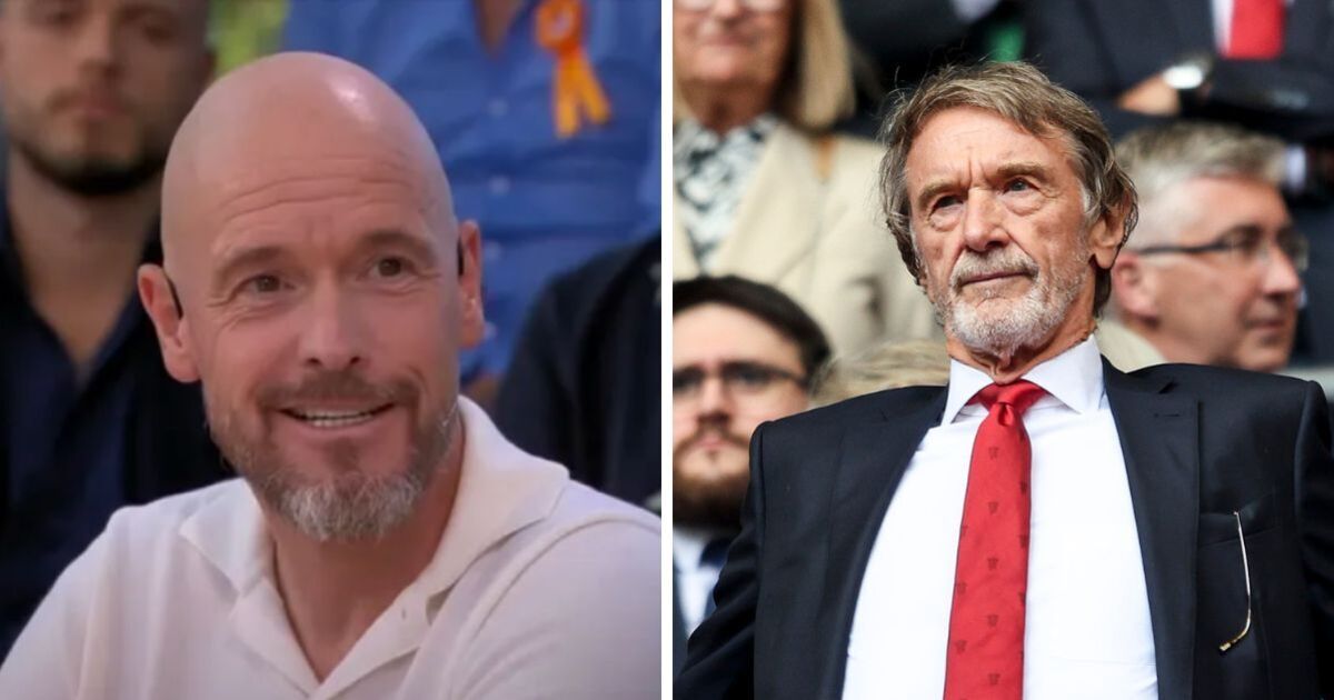 Erik ten Hag a déjà envoyé un message de défi au bourreau de Man Utd, Sir Jim Ratcliffe