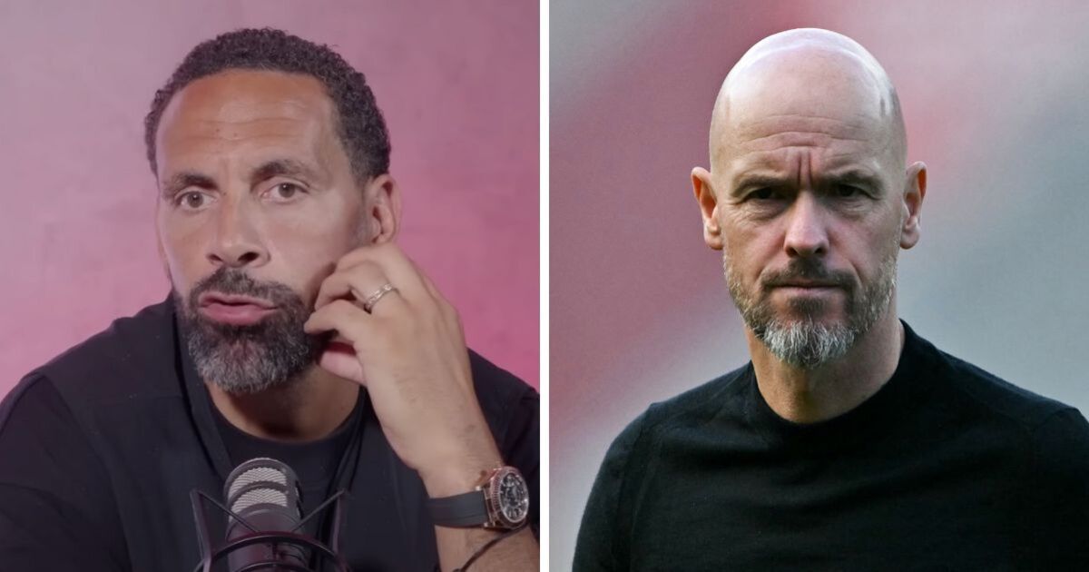 Rio Ferdinand s'en prend à Erik ten Hag avec un verdict en un mot avant Aston Villa contre Man Utd