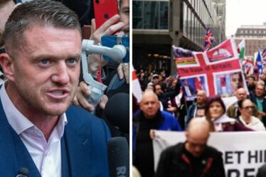 Tommy Robinson défile EN DIRECT : 2 arrestations lors de la manifestation « Uniting the Kingdom » alors que des milliers de personnes défilent