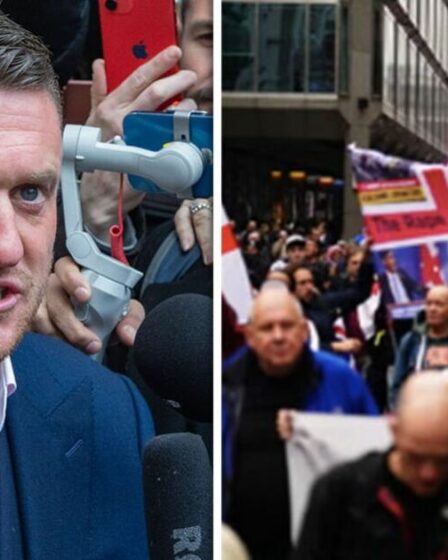 Tommy Robinson défile EN DIRECT : 2 arrestations lors de la manifestation « Uniting the Kingdom » alors que des milliers de personnes défilent