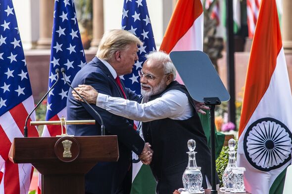 Donald Trump et Narendra Modi se rencontrent pour des discussions à la Maison d'Hyderabad