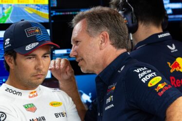 Christian Horner a parlé d'une solution permanente au mal de tête de Sergio Perez impliquant un échange de pilote