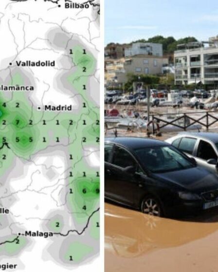 De nouvelles cartes d'horreur pour l'île espagnole montrent le moment exact où la tempête de monstres se rapproche