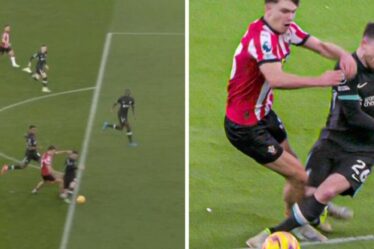 La Premier League publie une déclaration sur le penalty controversé de Southampton contre Liverpool