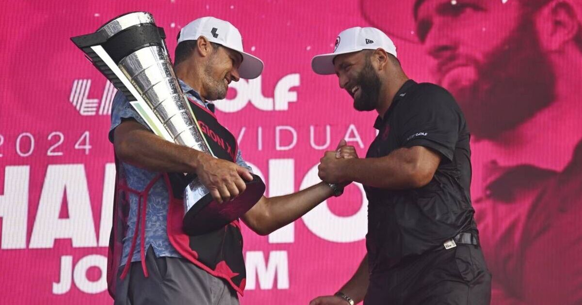 Le caddy de Jon Rahm encaisse des gains incroyables après une incroyable saison de LIV Golf