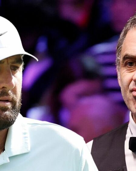Le texte élégant de Ronnie O'Sullivan à la star du championnat britannique qui ressemble à Scottie Scheffler