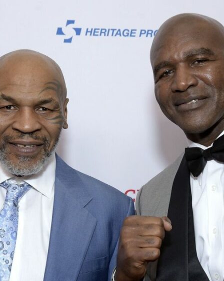 Mike Tyson a proposé le prochain combat d'Evander Holyfield alors que l'icône de la boxe indique clairement sa position