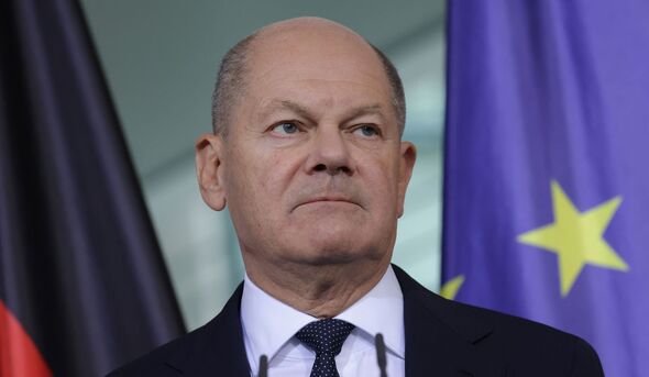 Le chancelier Olaf Scholz fait une déclaration après la victoire de Trump aux élections américaines