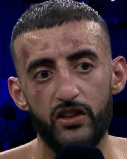 Slim fait un commentaire de « sale boxe » immédiatement après avoir perdu contre Gib à Misfits 19